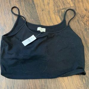 Lou & grey black cami bralette size XL
